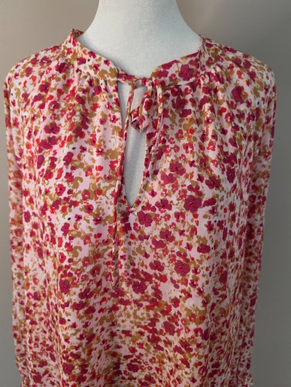 J Crew Factory Raglan Crinkle Mini Dress Size Med - Picture 8 of 12